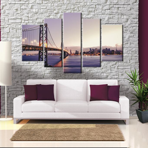 Köprü Kanvas Tablo