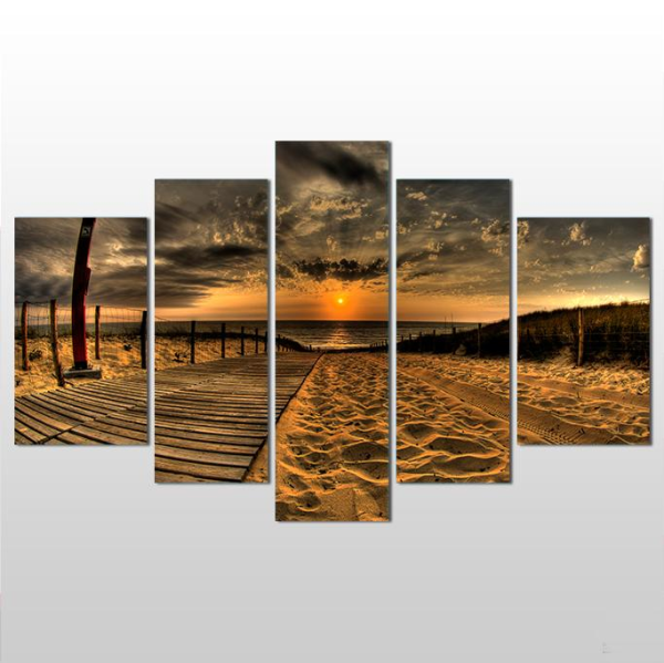 Kumsal Yolu  Kanvas Tablo