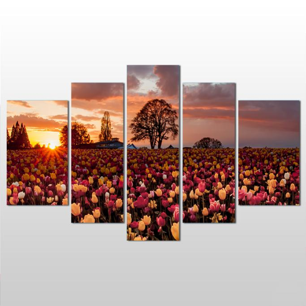 Laleler  Kanvas Tablo