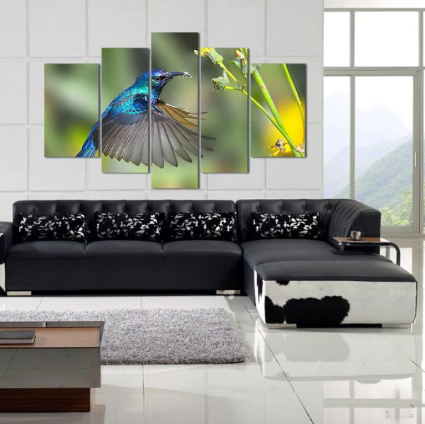 Mavi Kuş  Kanvas Tablo