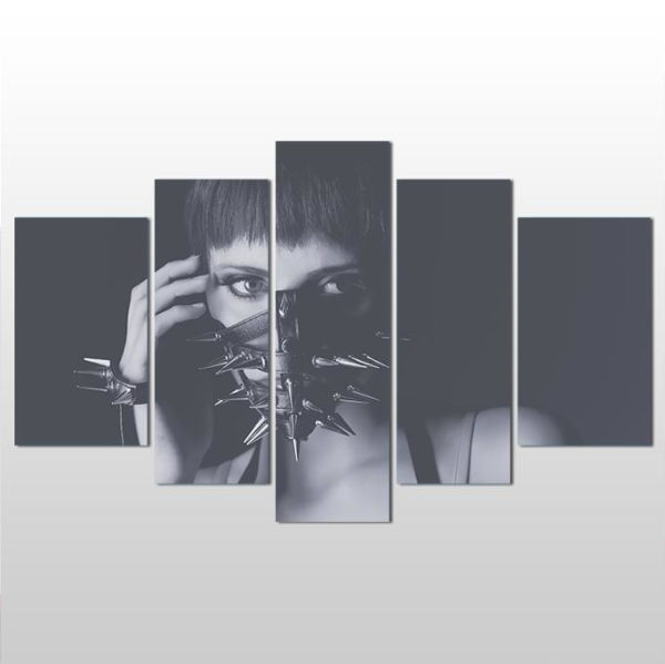 Savaşçı Kadın  Kanvas Tablo