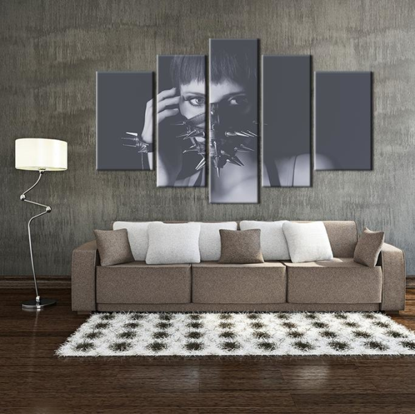 Savaşçı Kadın  Kanvas Tablo