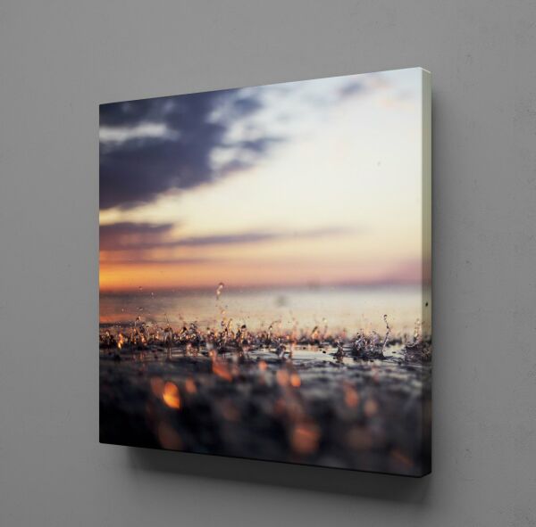 YAĞMUR DAMLALARI KANVAS TABLO