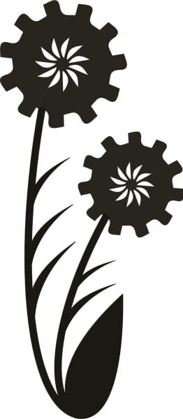 AĞAÇ VE GÜL RESİMLERİ FOLYO STİCKER