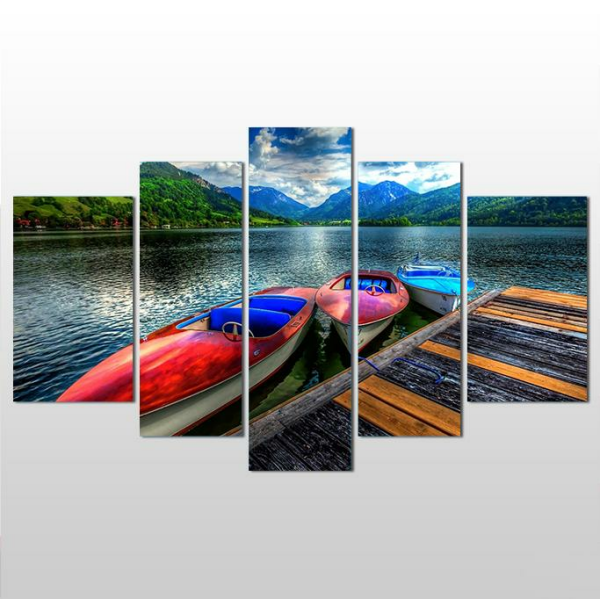 Tekneler Kanvas Tablo