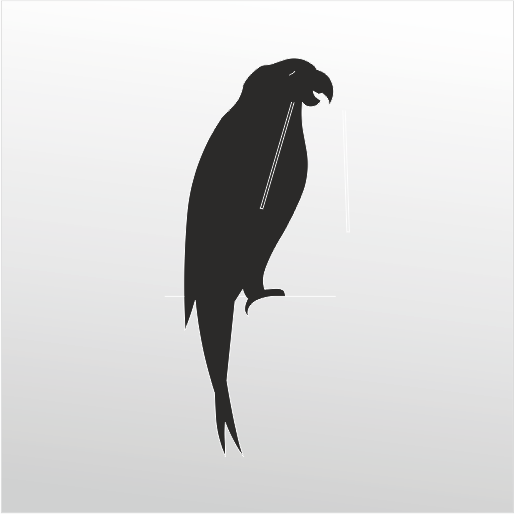 Folyo Sticker Papağan