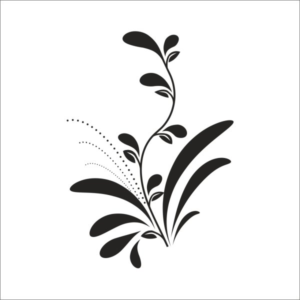 AĞAÇ VE GÜL RESİMLERİ FOLYO STİCKER