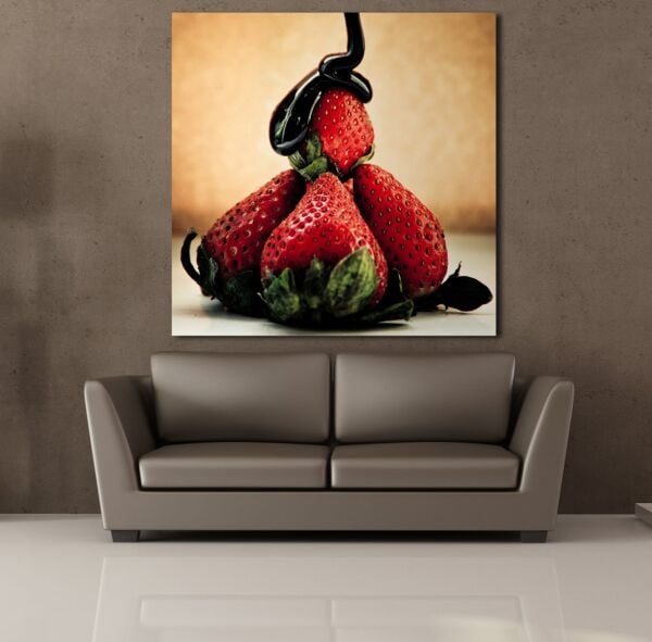 ÇİLEK KANVAS TABLO