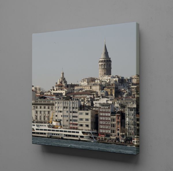 ŞEHİR GÖRÜNTÜSÜ KANVAS TABLO