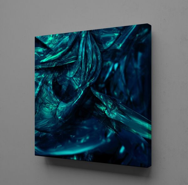 PETROL TONLARI KANVAS TABLO