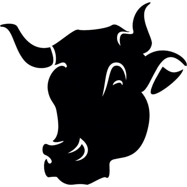 BOĞA BAŞI FOLYO STİCKER