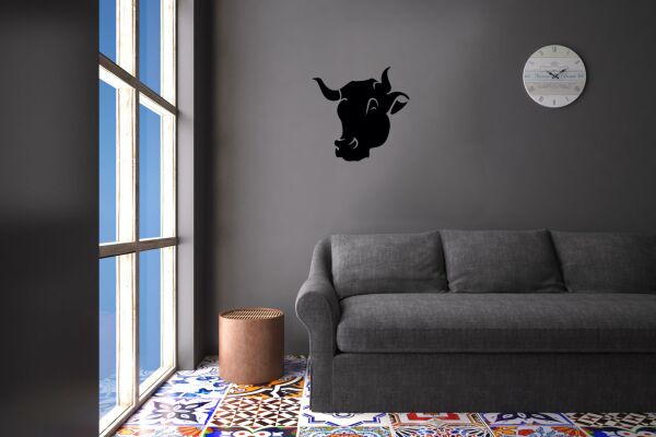 BOĞA BAŞI FOLYO STİCKER