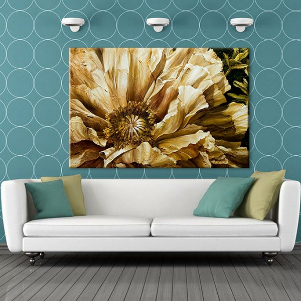 Gül Kurumuş  Kanvas Tablo