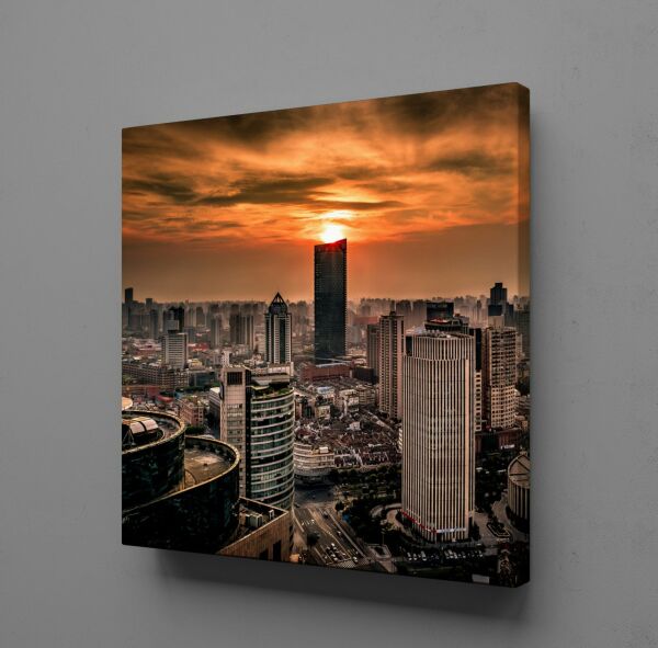 BÜYÜLÜ ŞEHİR KANVAS TABLO