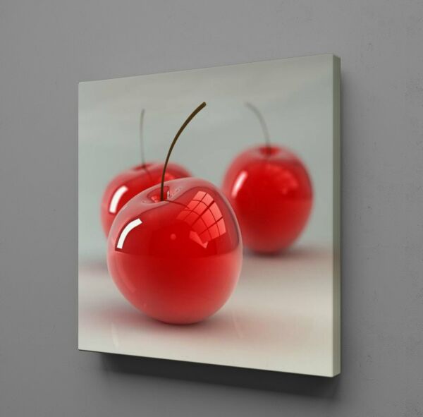 CAM KİRAZ KANVAS TABLO