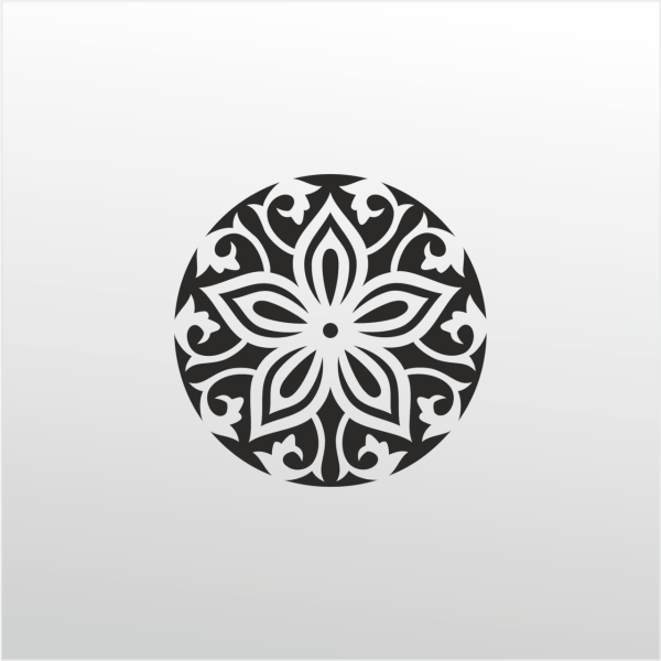 Folyo Sticker Çiçek Deseni ADKPQUY340