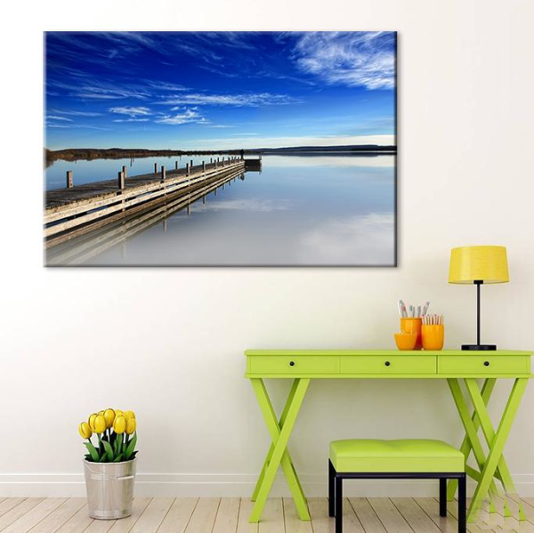 Uzun İskele Kanvas Tablo