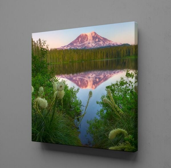 DAĞIN DENİZE YANSIMASI KANVAS TABLO