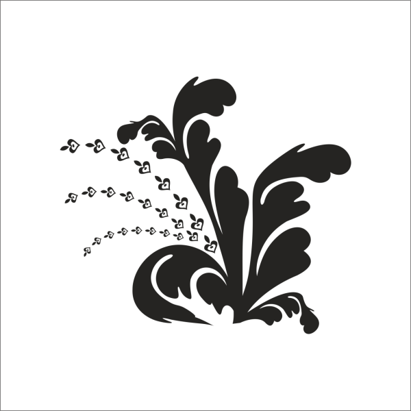 AĞAÇ VE GÜL RESİMLERİ FOLYO STİCKER