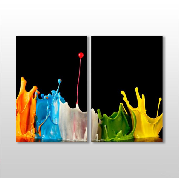 Gökkuşağı Renkleri Kanvas Tablo