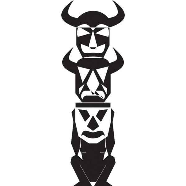 Folyo Sticker Kızılderili Putu