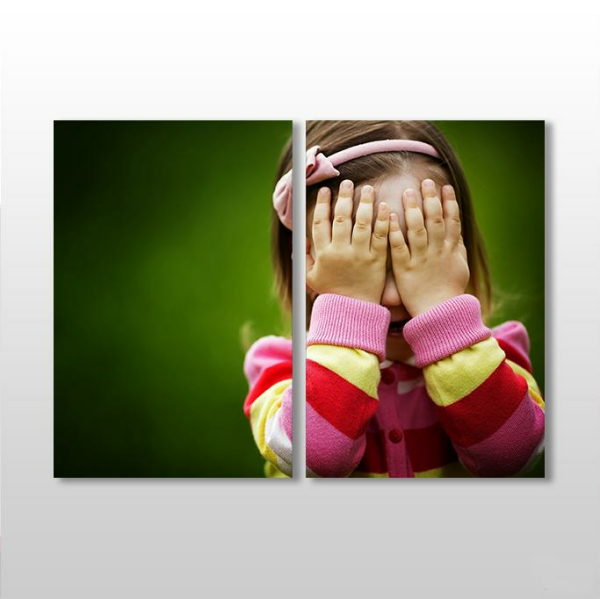 Küçük Kız Kanvas Tablo