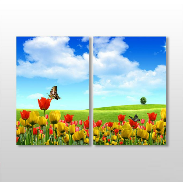 Laleler Kanvas Tablo