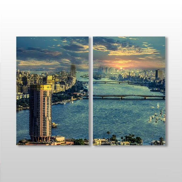 Miami Manzara Kanvas Tablo