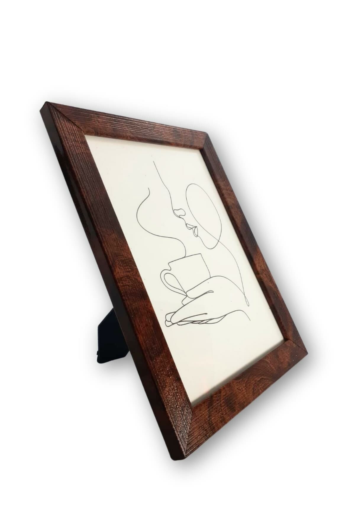 Klasik Kahverengi Renk Resim Çerçeve 15*21