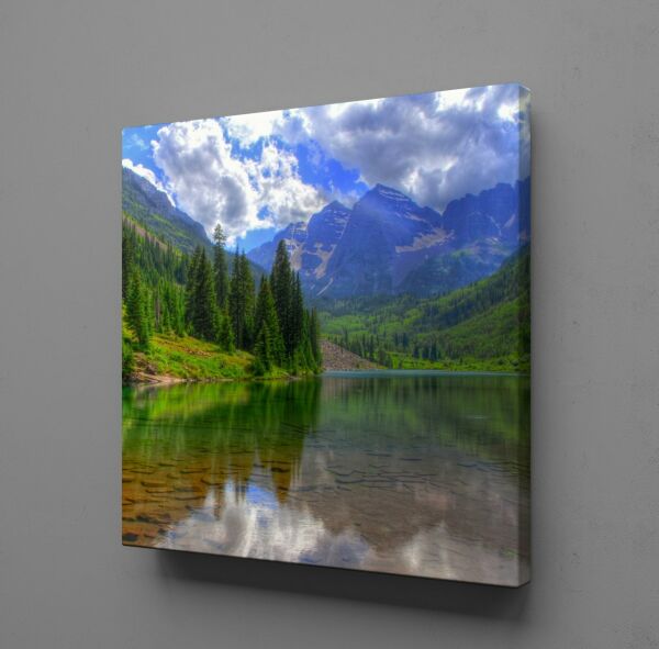 DOĞA YANSIMALARI KANVAS TABLO