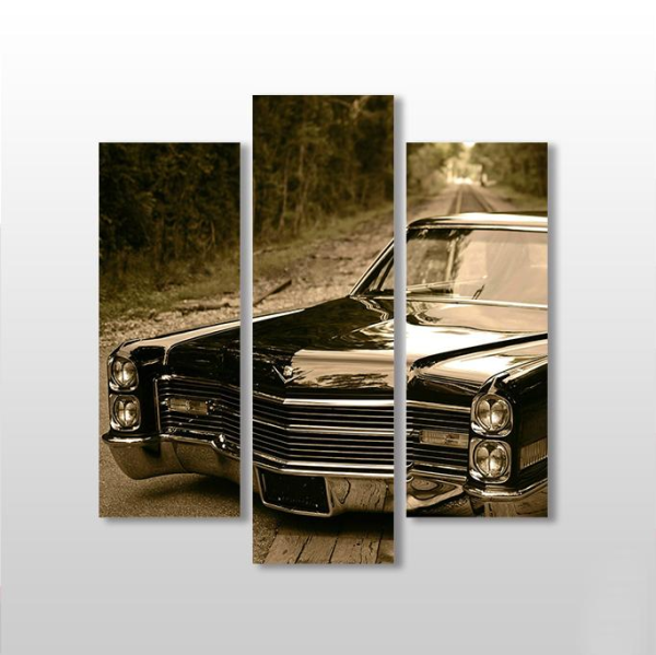 Klasik Araba  Kanvas Tablo