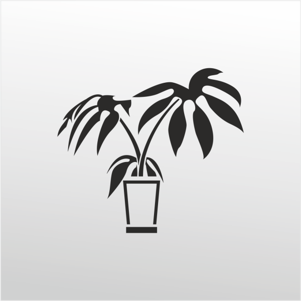 Folyo Sticker Çiçek Deseni ADKPQUY346