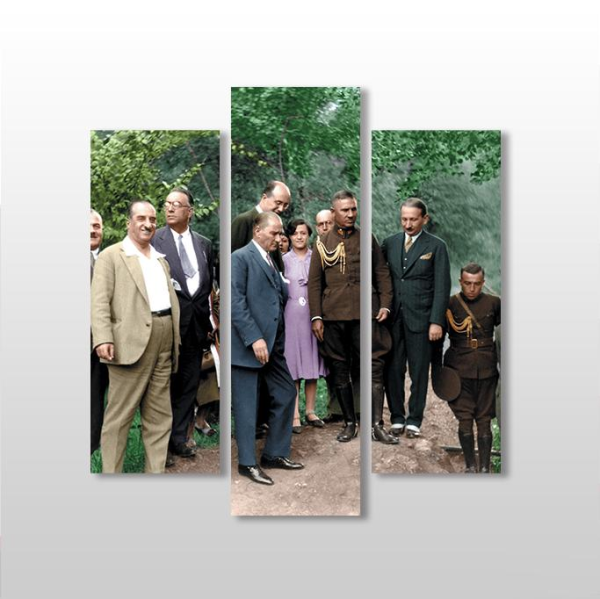 Mustafa Kemal Atatürk  Kanvas Tablo