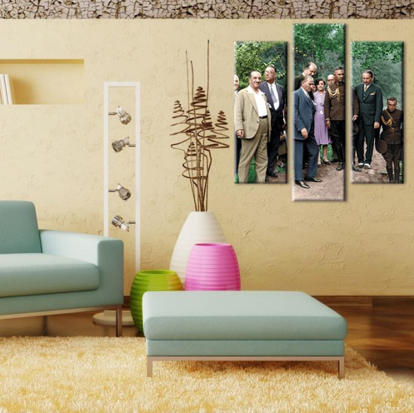 Mustafa Kemal Atatürk  Kanvas Tablo