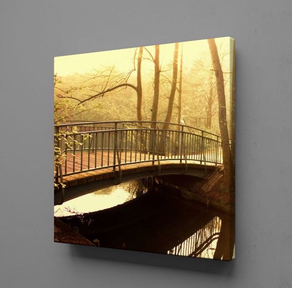 GÖLDEKİ KÖPRÜ KANVAS TABLO