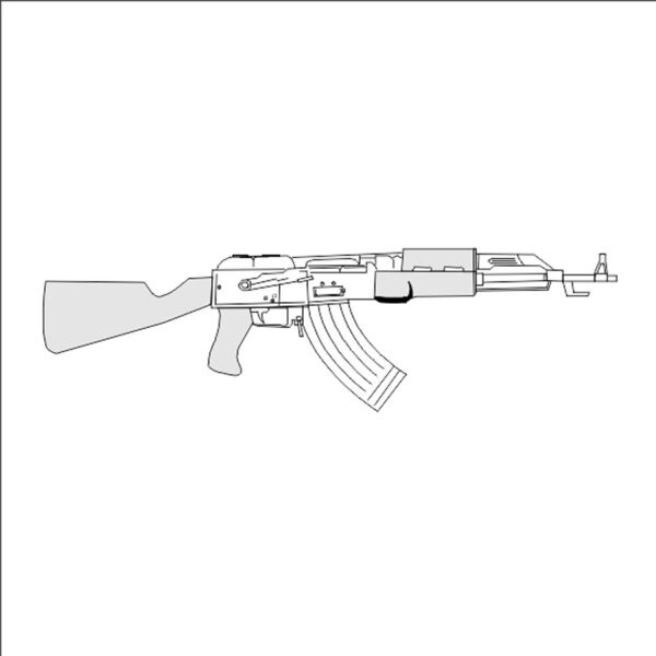 SİLAHLAR FOLYO STİCKER