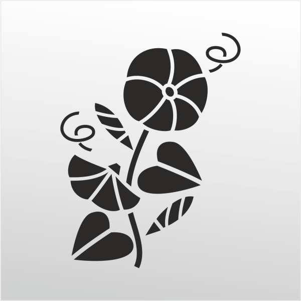 Folyo Sticker Çiçek Deseni ADKPQUY347