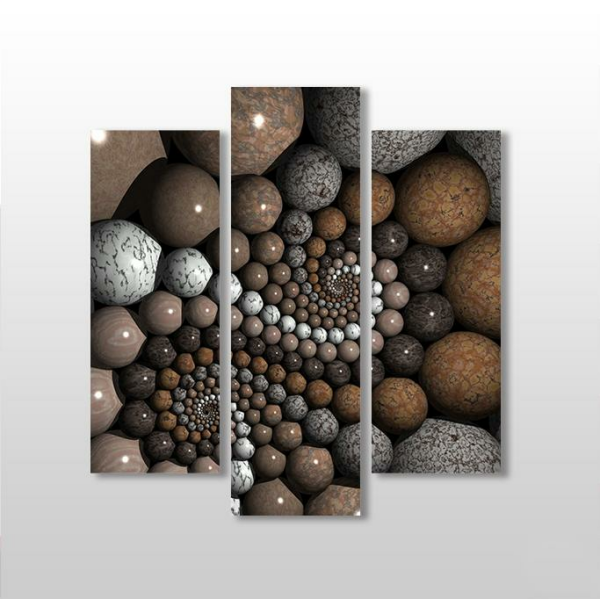 Sahilden Taşlar  Kanvas Tablo