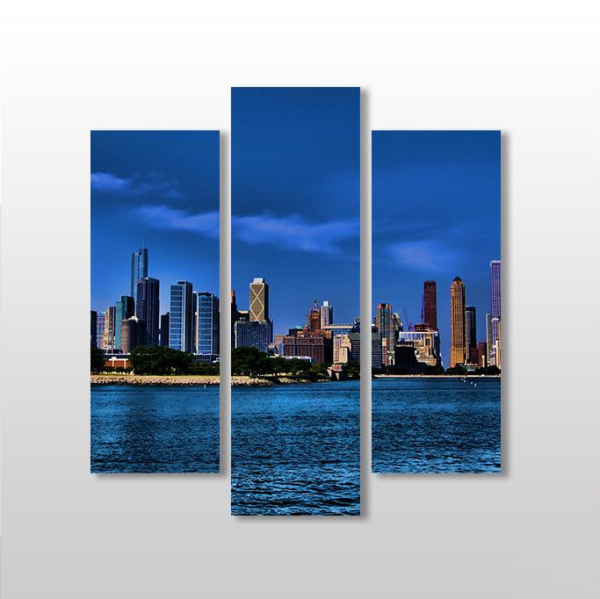 Şehir Manzara  Kanvas Tablo