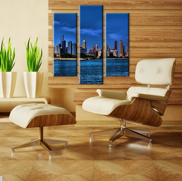 Şehir Manzara  Kanvas Tablo