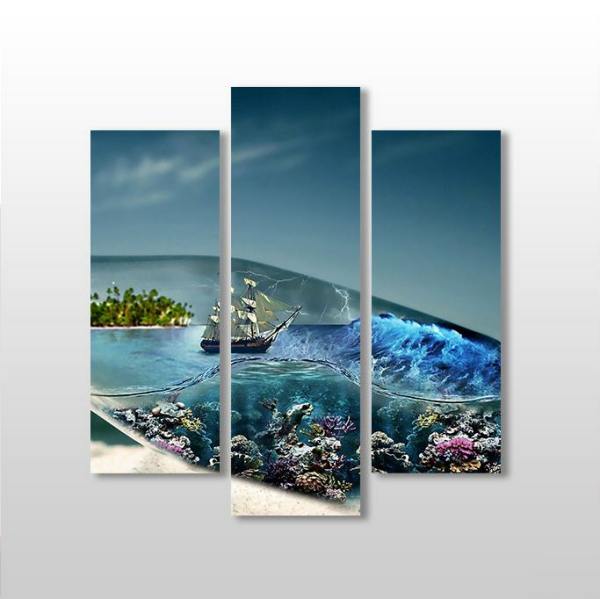 Şişe  Kanvas Tablo