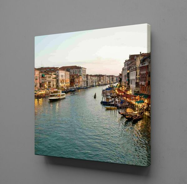 İTALYANIN MUHTEŞEM NEHRİ KANVAS TABLO