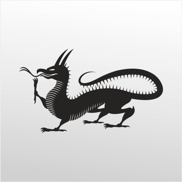 Folyo Sticker Ejderha ADKPQUY450