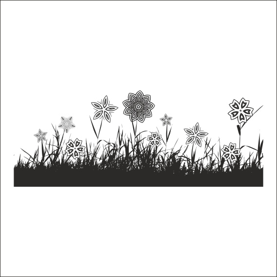 AĞAÇ VE GÜL RESİMLERİ FOLYO STİCKER