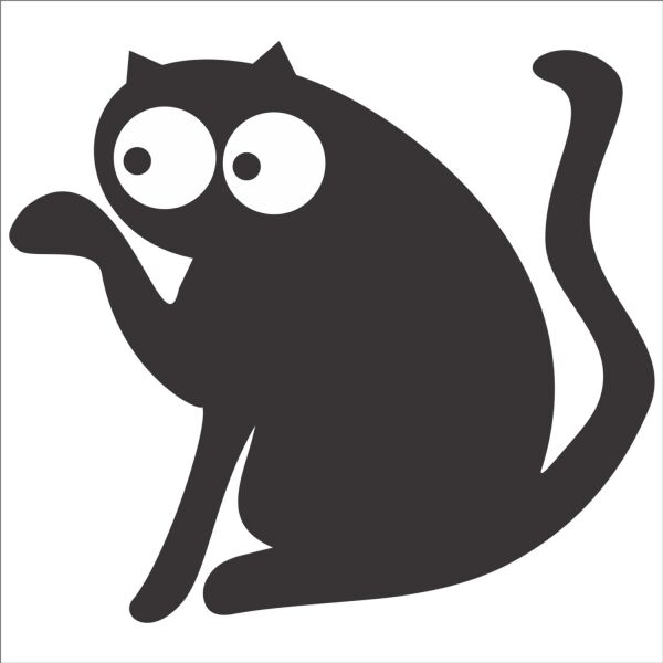 KEDİ FOLYO STİCKER
