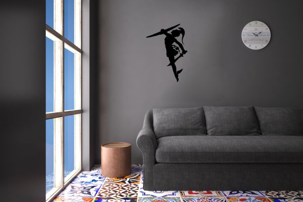 SAVAŞÇI KADIN FOLYO STİCKER