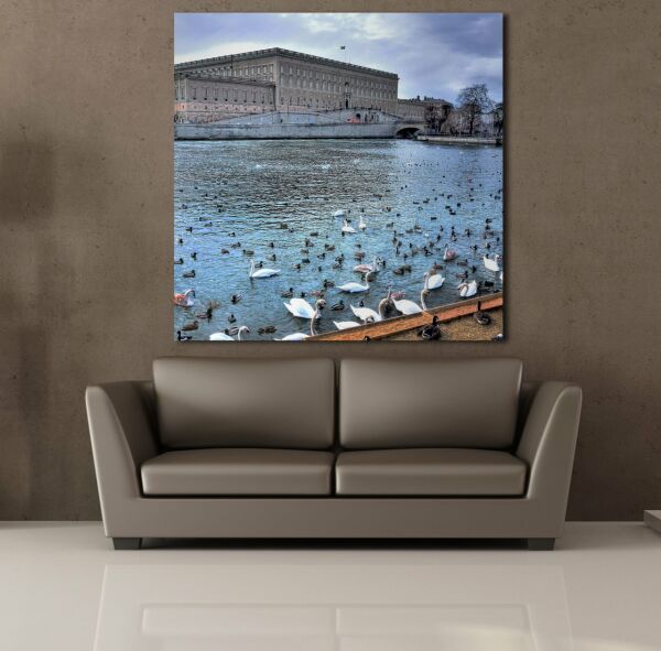 KUĞULAR KANVAS TABLO