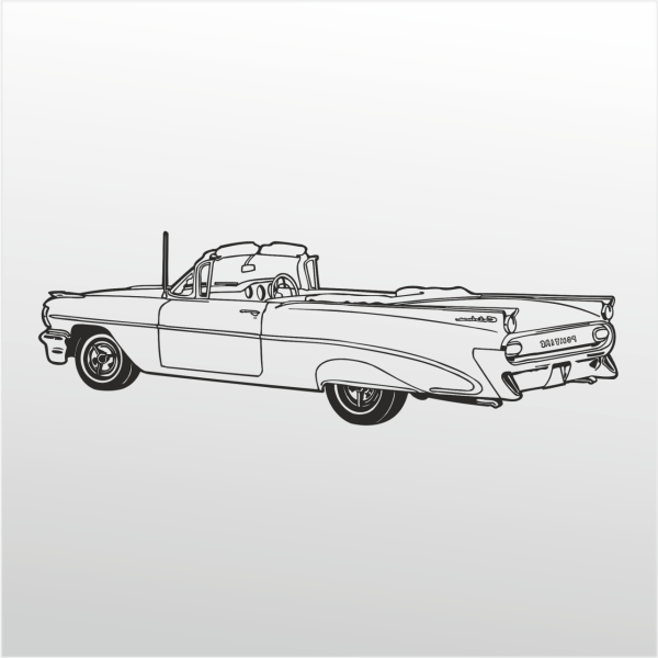 Folyo Sticker Klasik Araba ADKPQUY695