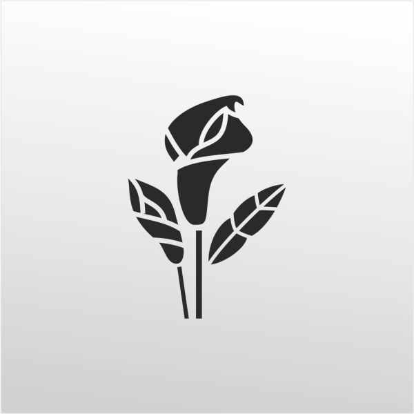 Folyo Sticker Çiçek Deseni ADKPQUY351