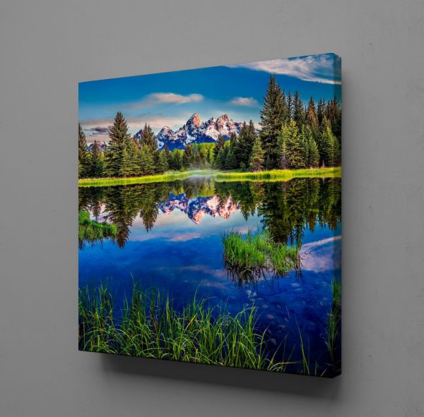 MUHTEŞEM DOĞA MANZARASI KANVAS TABLO